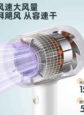 专柜正品扬子新款吹风机8828家用大功率电吹风冷热风大风力1600w