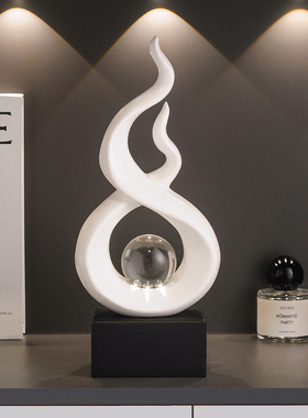 风生水起摆件玄关客厅电视柜酒柜轻奢高档软装装饰品乔迁新居礼物