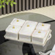 Light luxury high-end ceramic fruit tray living room home coffee table snacks dried fruit candy nut snacks disc dim sum storage box