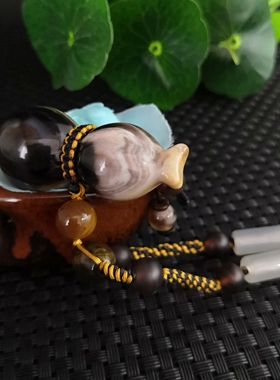 文丽之喜果树化玉吊坠包挂钥匙扣