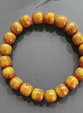 文丽之喜果男女手链北票战国红