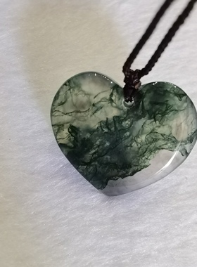 文丽之喜果男女水草玛瑙心形礼物