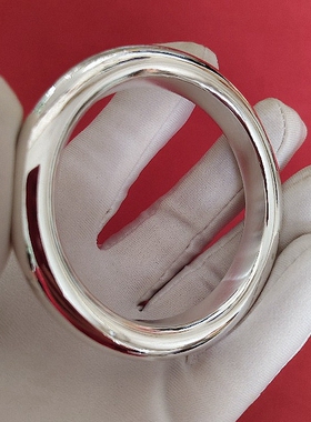 木子王记足银999手工定制手镯