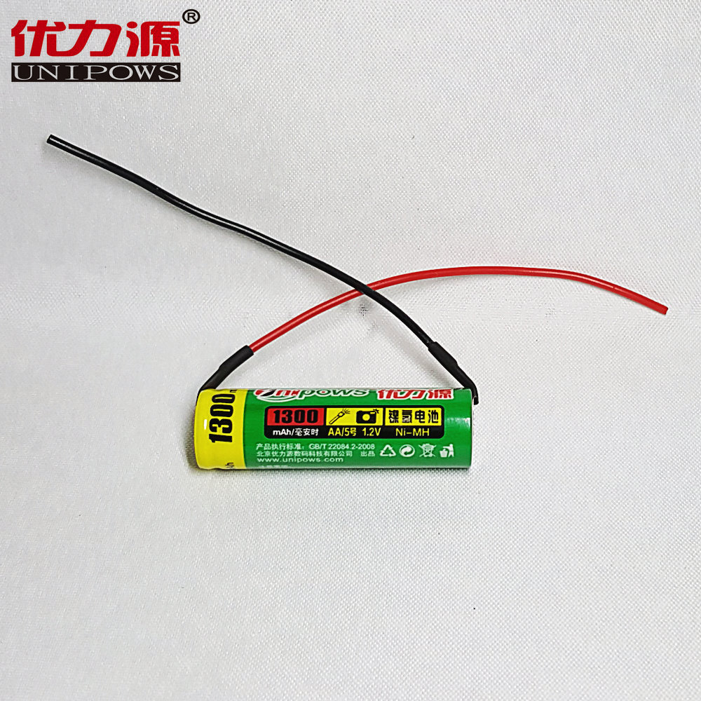 优力源AA1300mAh适用于飞科FS607 711 FS812 FS832剃须刀电池1.2V 带线 - 图1