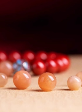 女晶体朱砂民族风景泰蓝莲花