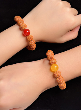 情侣菩提子民族风龙鳞纹金刚手串