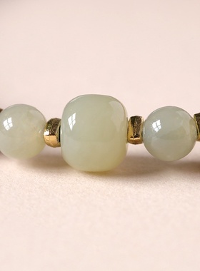 男女库克玉石民族风手串