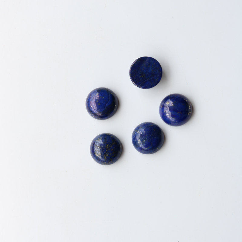 天然青金石圆形半边圆戒面 6-20mm 裸石贴片diy戒指吊坠饰品配件,淘宝优惠券,粉丝福利购,淘宝优惠卷