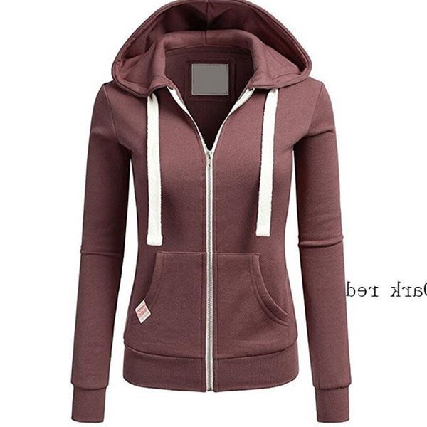 2018 Women autumn hoodies sweater coats Ladies winter jacket-图2