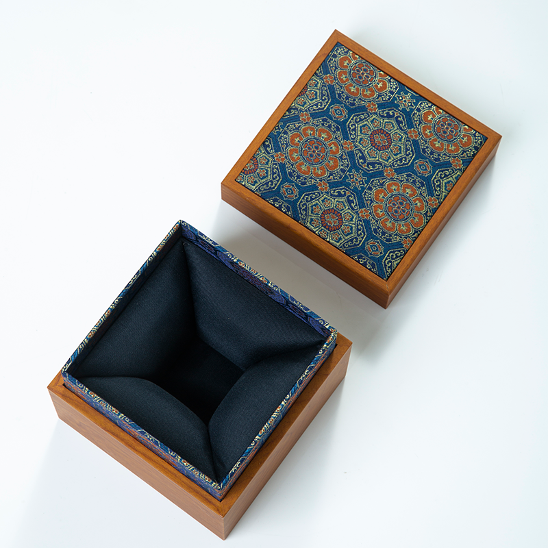 宋锦复古杯子紫砂壶包装盒陶瓷茶杯建盏礼品盒单杯锦盒空盒子定制,淘宝优惠券,粉丝福利购,淘宝优惠卷