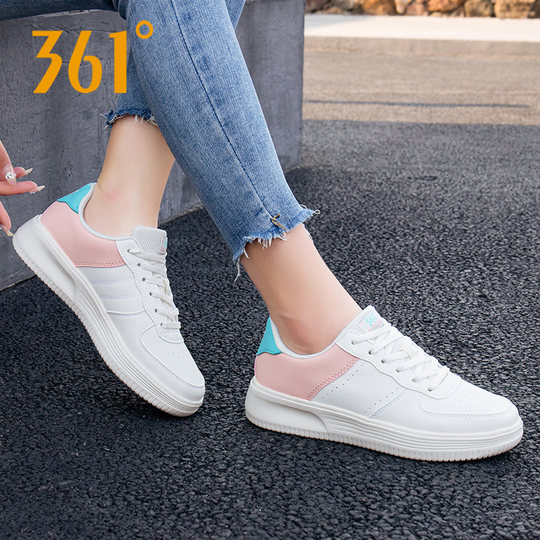 361女鞋板鞋2025冬季新款361度正品休闲鞋子空军一号品牌运动鞋女