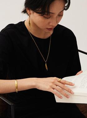 多野星辰流线项链女轻奢小众镶钻