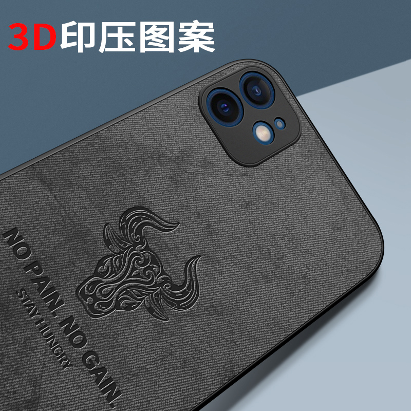 适用opporeno6 手机壳新款reno6pro保护套高级感por曲面屏全包防摔硅胶男款oppreno超薄磨砂高档新年卡通外壳 - 图3