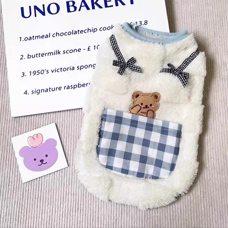 猫咪衣服秋冬季口袋熊棉衣可爱保暖防掉毛金渐层布偶英短比熊卫衣,淘宝优惠券,粉丝福利购,淘宝优惠卷