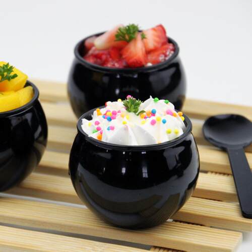 迷你PET蜜糖罐带盖慕斯提拉米苏烘焙包装婚庆创意甜品cake塑料杯 - 图2