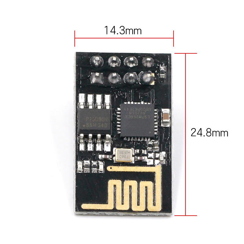 ESP8266 WIFI模块01/01S 无线收发模块串口远距离透传模块 开发板 - 图1