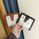Halloween little ghost cute funny short wallet