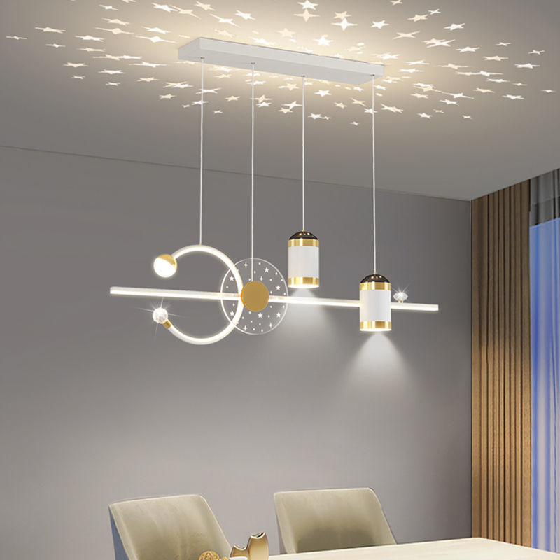 餐厅吊灯星空顶吊线灯鱼线灯简约现代餐厅灯北欧个性创意网红灯具,淘宝优惠券,粉丝福利购,淘宝优惠卷