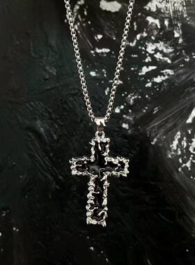 项链男时尚潮流同款锁骨链个性简约帅气男士嘻哈中性风秋冬季配饰