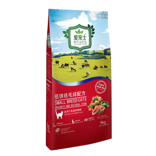 爱宠士鱼干猫粮成猫幼猫10斤5kg20营养装英短猫粮通用型 - 图0