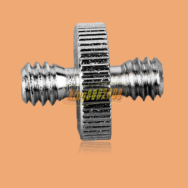 1/4双头牙螺丝 1/4转1/4英寸双头螺丝相机/手机支架转换螺丝