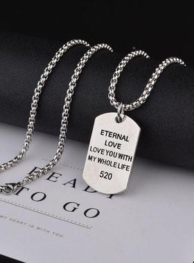 盗墓笔记黑瞎子项链同款cos服全套项链男新款街舞配饰朋克ins吊坠