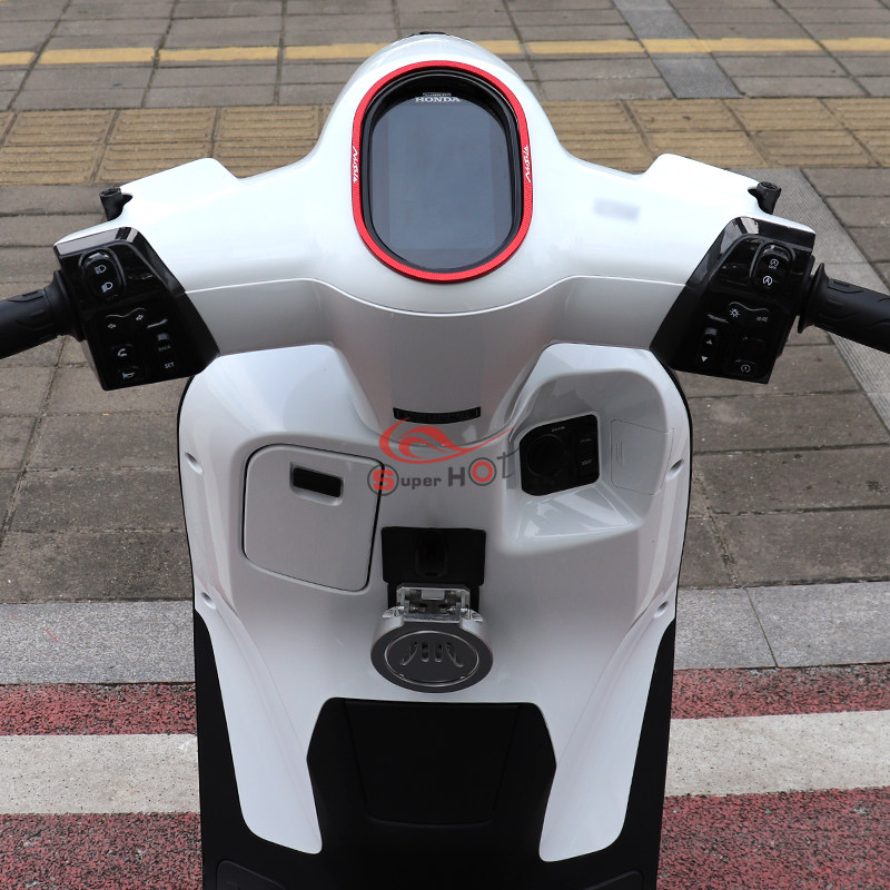 适用新大洲本田大拉NS150LA改装配件仪表框显示屏保护罩装饰盖 - 图0