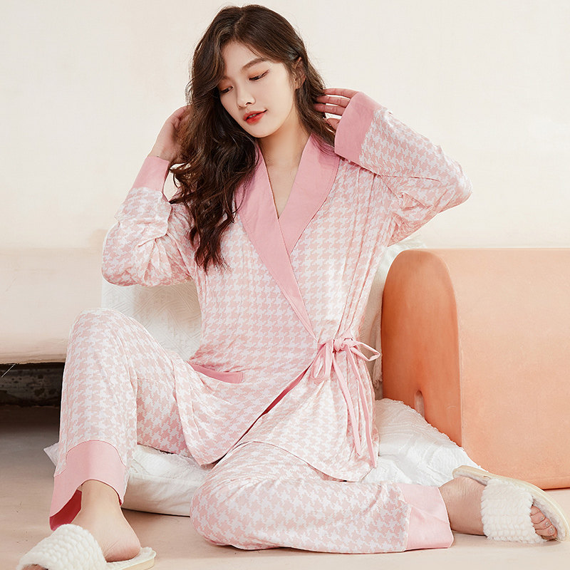 和服月子服3月份产后纯棉2睡衣 喜韵母婴家居服套装