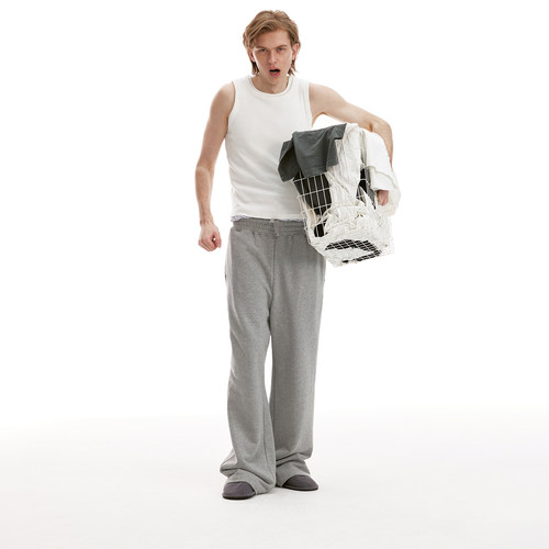 化学制品 修身基础背心 T7_BLK_VEST_260G - 图0