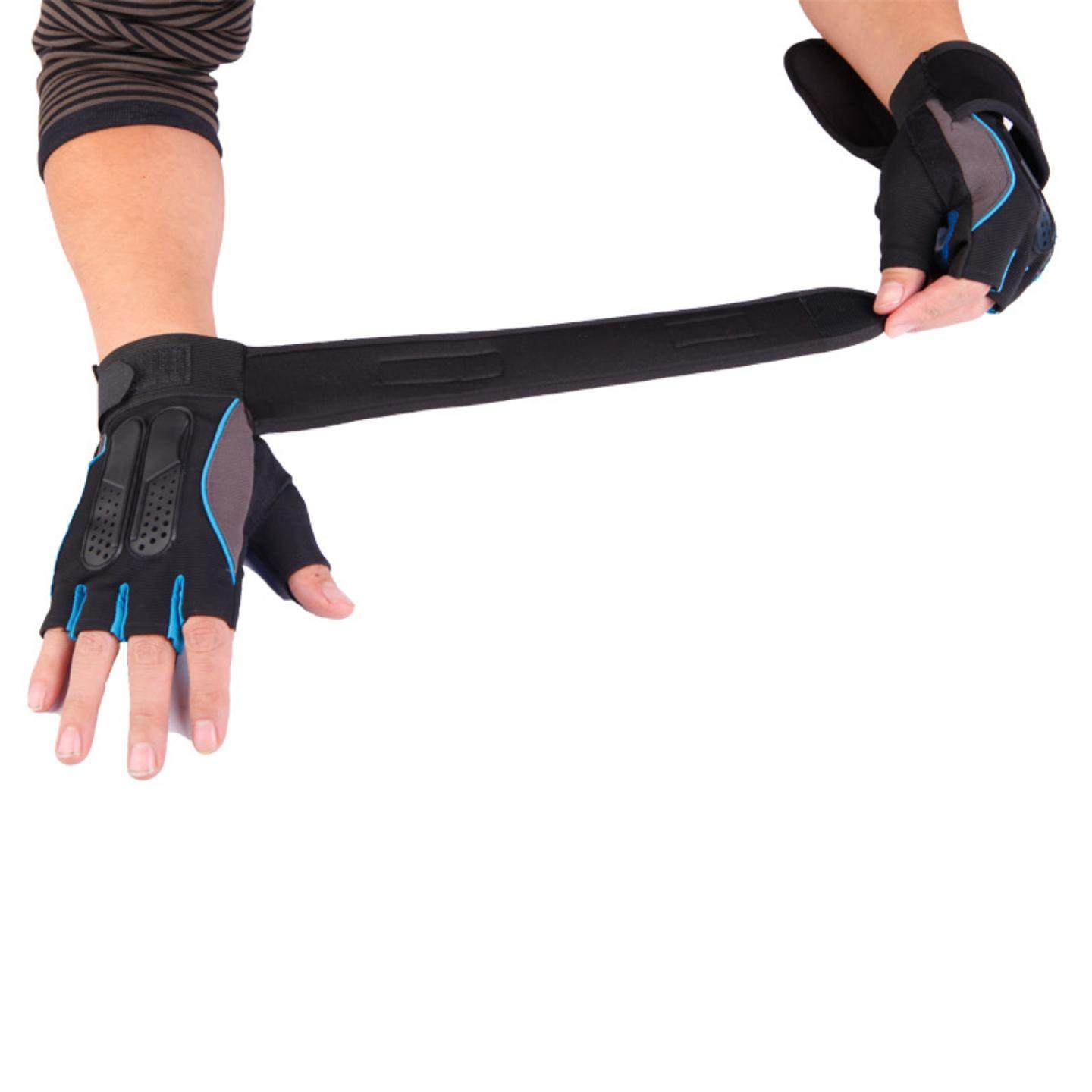 健身手套男骑行运动加长护腕露半指杠铃器械举重撸铁硅胶护垫防滑,淘宝优惠券,粉丝福利购,淘宝优惠卷