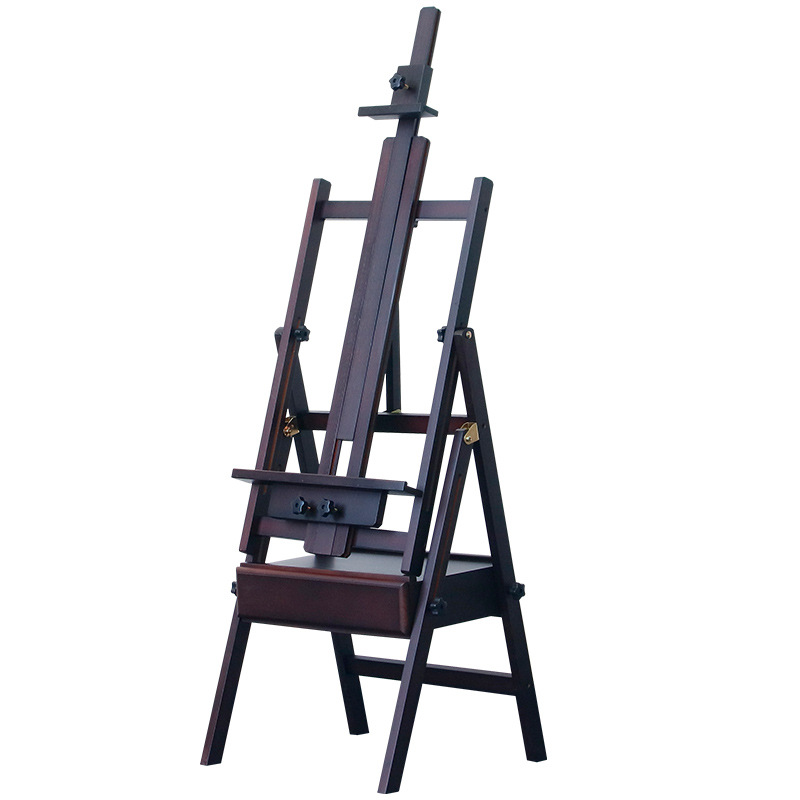 抽屉画架展示架可折叠平立美术生专用写生画板一体油画儿童素描 - 图3