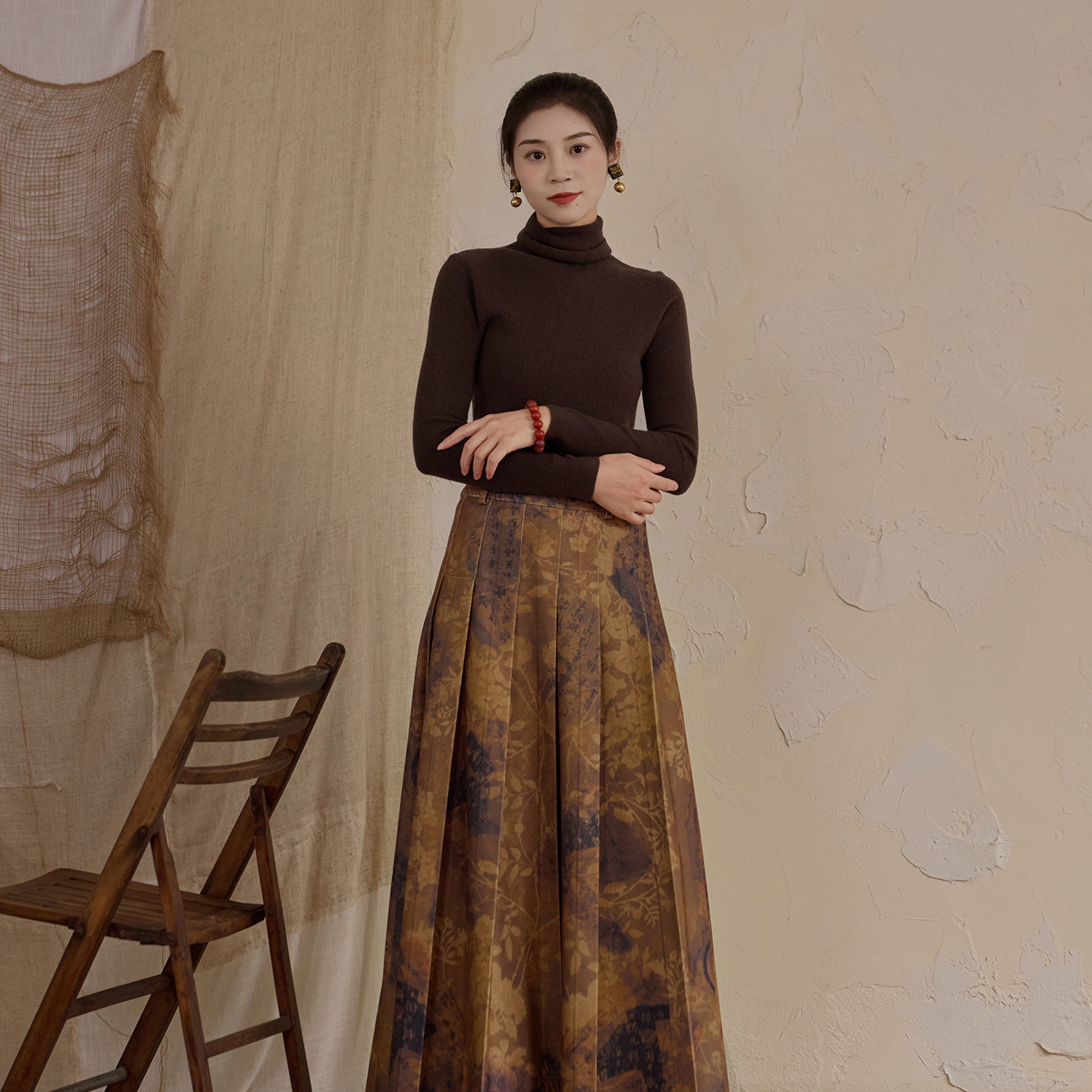 听旬浮光冬季新款汉服女原创复古保暖圆领袍新中式国风羊毛短大衣,淘宝优惠券,粉丝福利购,淘宝优惠卷