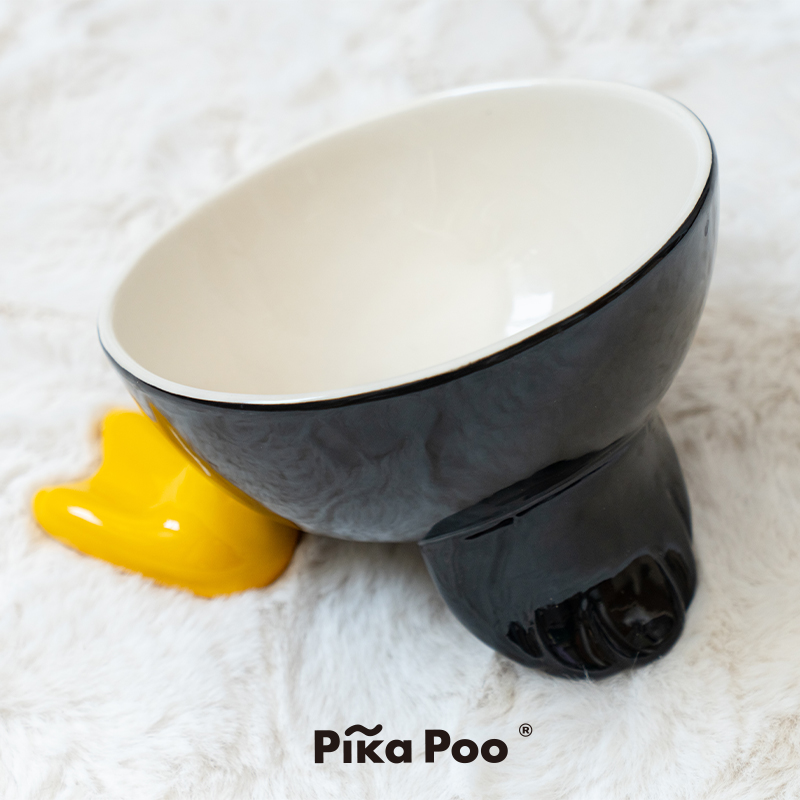 QZee Pika poo匹卡噗宠物碗水碗防打翻狗碗食盆猫粮饮水宠物用品 - 图2