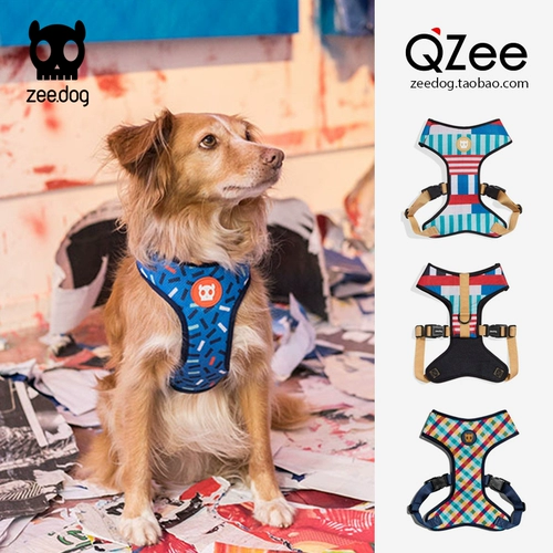 Qzee дышащий спина Zyedog Dog Air Vest маленький средний большой собачье питомец