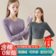 Women's winter inner and outer wear round neck thermal underwear German velvet long-sleeved tops slim bottoming cotton sweater