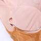 Autumn and winter velvet thickened body shaping vest with bra pad for women's birth year corset bottoming vest underwear