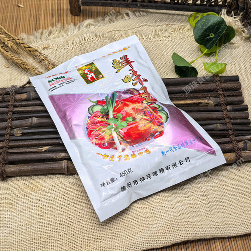 正品四川德阳神马鲜味王450g调味料提鲜粉商用厨房煲汤酸辣粉味精 - 图1