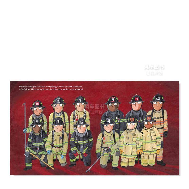 【现货】消防员手册 Firefighters' Handbook 英文原版儿童知识科普绘本4-8岁 学龄前儿童职业启蒙认知图画书 进口英语童书 - 图0