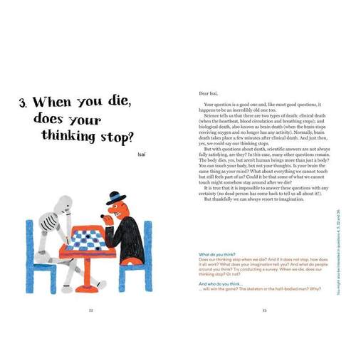 【现货】死了都要问 38个关于死亡的问题  死亡教育绘本Dying to Ask 英文儿童绘本自我认知情绪管理Ellen Duthie精装Tra Books6- - 图3