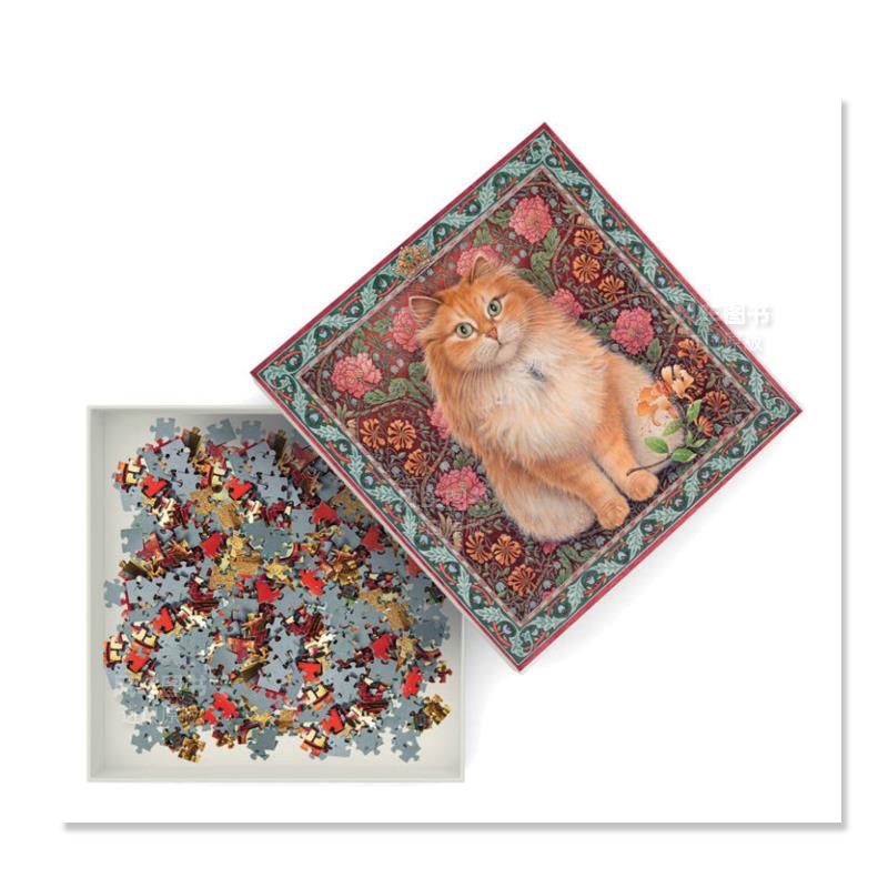 【现货】莱斯利·安妮·象牙：绽放拼图进口原版书【1000-piece Jigsaw Puzzles】Lesley Anne Ivory: BlossomFlame Tree Studio - 图1