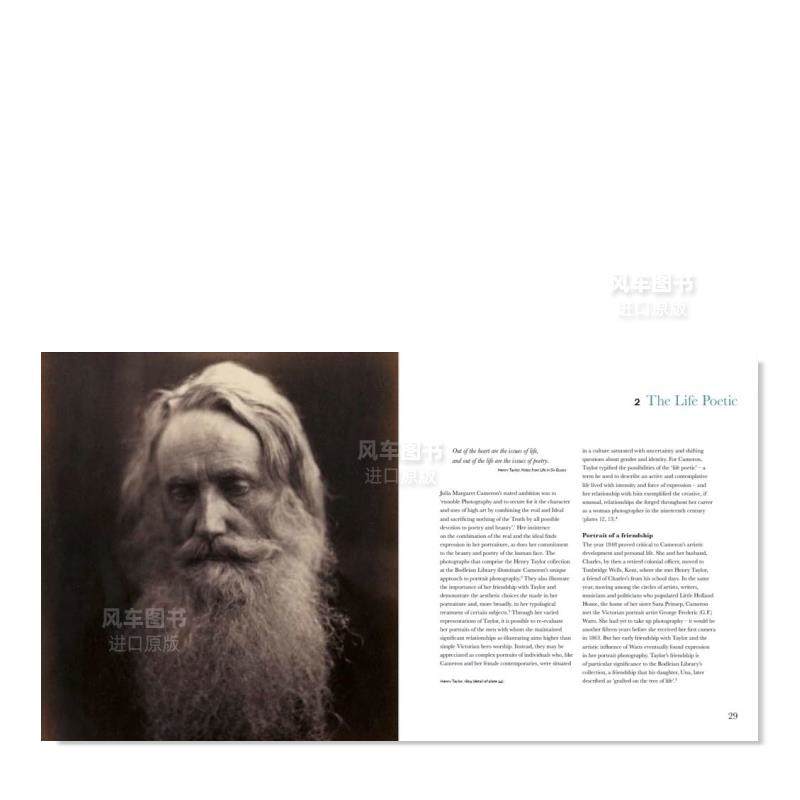 【预 售】朱丽亚·玛格丽特·卡梅隆:一首摄影诗 Julia Margaret Cameron: A Poetry of Photography 英文摄影集摄影师专辑原版图 - 图1