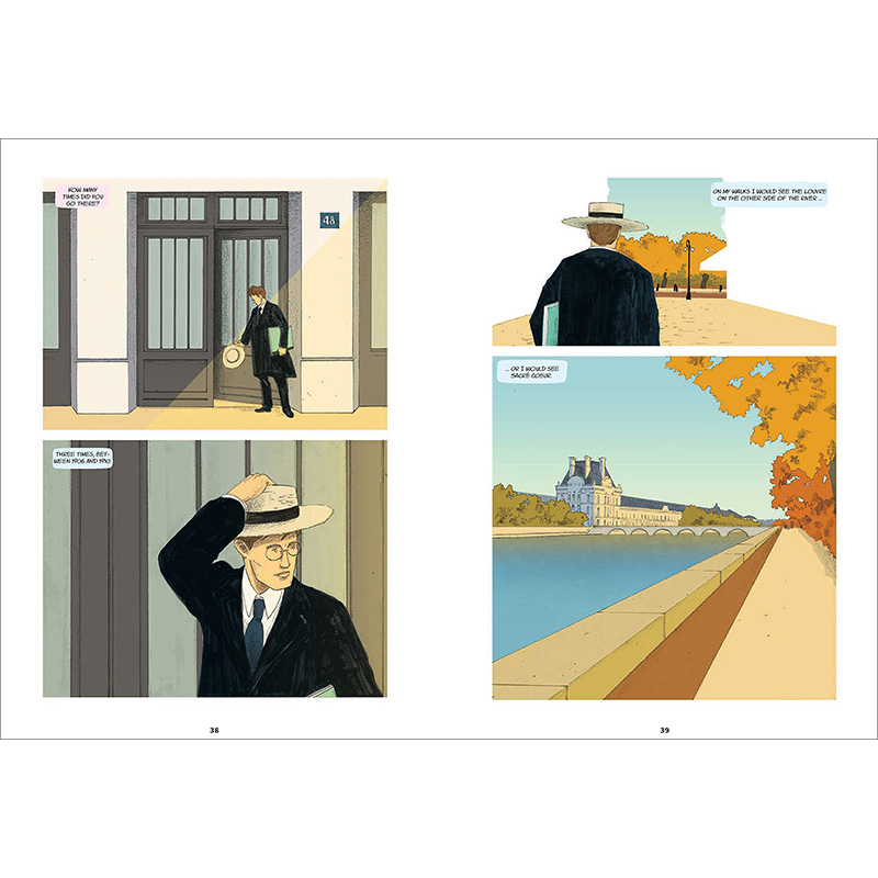 【现货】爱德华·霍珀：他的人生故事英文漫画进口原版图书Edward Hopper: The Story of His LifeGiovanni Scarduelli Prestel - 图1