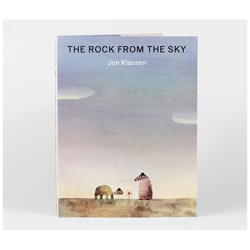 【现货】天上掉下来的石头The Rock from the Sky 3-6岁儿童幽默寓意画故事英文儿童本插画师进口原版 Jon Klassen Noah Klocek-图0