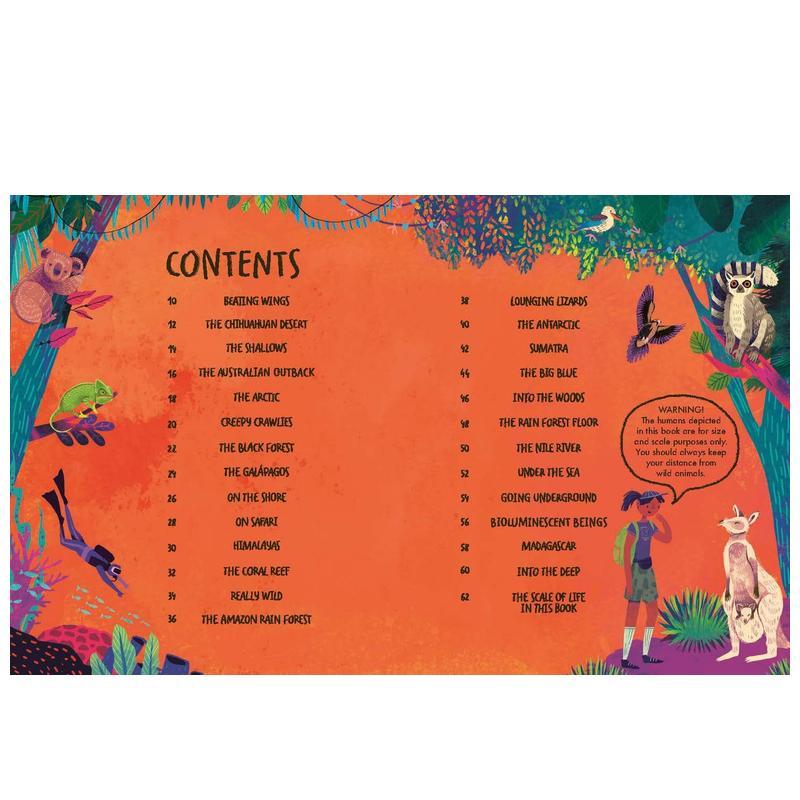 【现货】巨大的生命As Large As Life英文青少年读物3-6岁精装Jonny Marx  Sandhya Prabhat进口原版书Tiger Tales9781944530341 - 图1