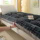 Thickened warm milk velvet mattress soft cushion for home student dormitory bedding plus velvet cushion quilt soft winter