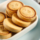 Ferrero Rocher biscuits with hazelnut chocolate filling