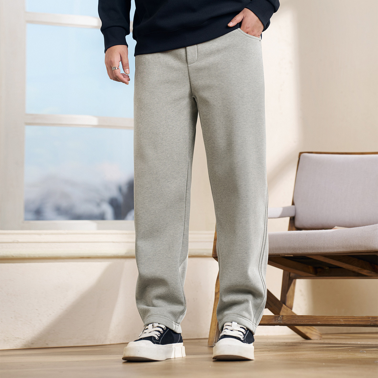 黑劲大码男装冬季菱形裆男士裤子加绒加厚胖子宽松保暖显瘦休闲裤,淘宝优惠券,粉丝福利购,淘宝优惠卷