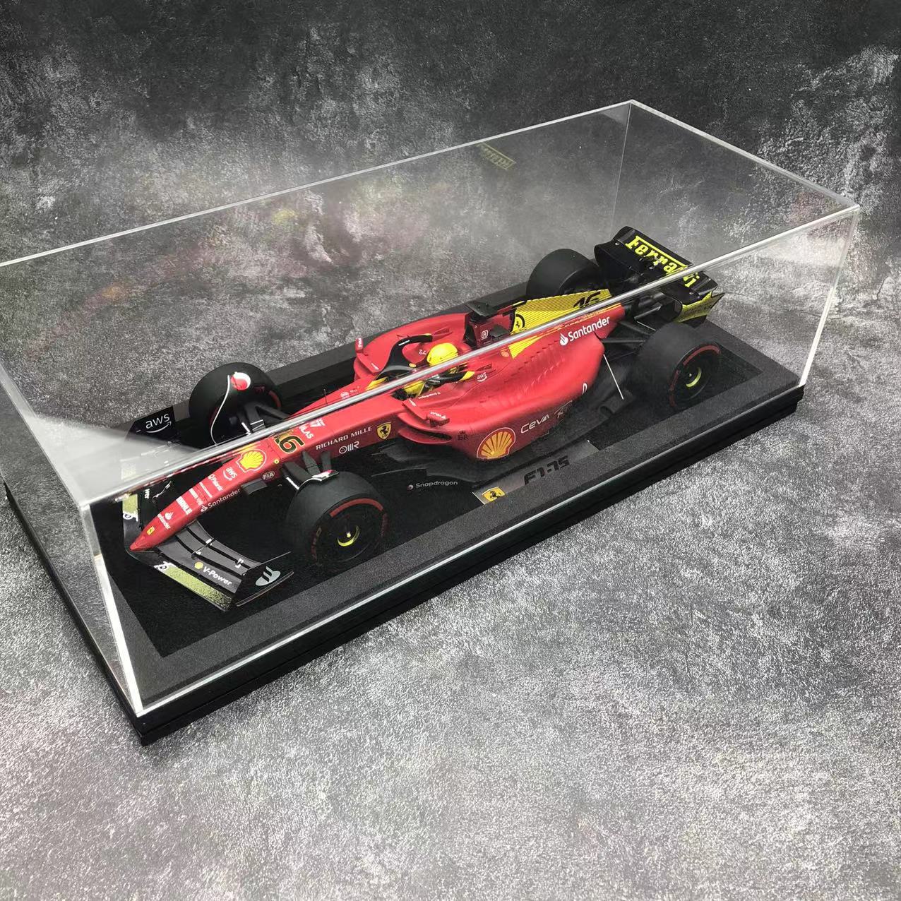 沙沙汽车模型Looksmart1:18 法拉利SF23蒙扎站2023树脂F1赛车收藏 - 图1