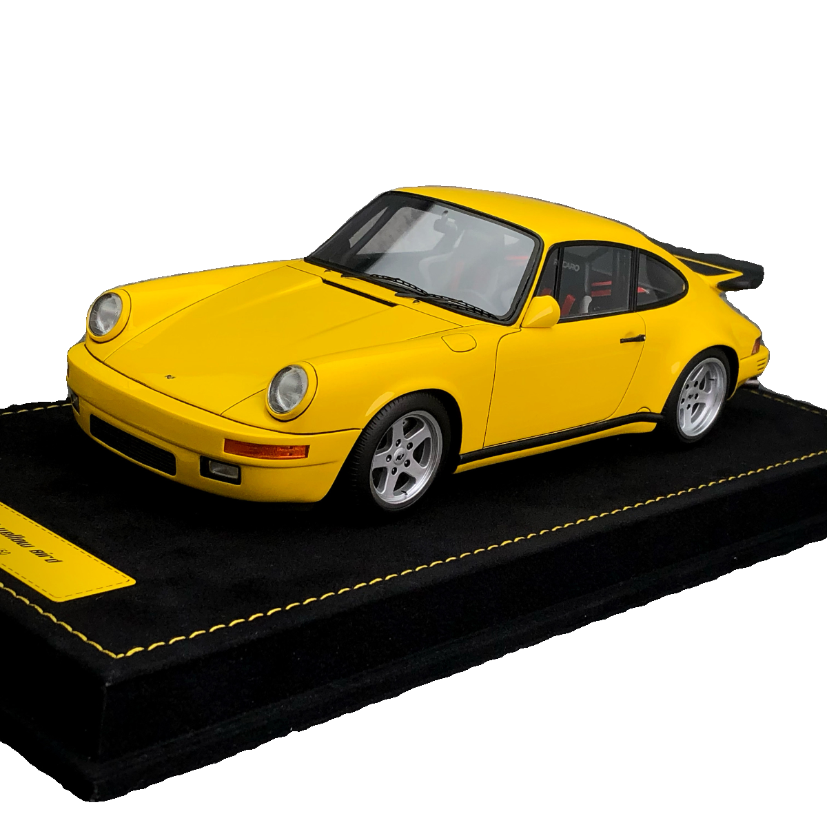 沙沙汽车模型保时捷黄鸟Buonarte 1:18 RUF CTI 1987如虎超跑树脂 - 图3