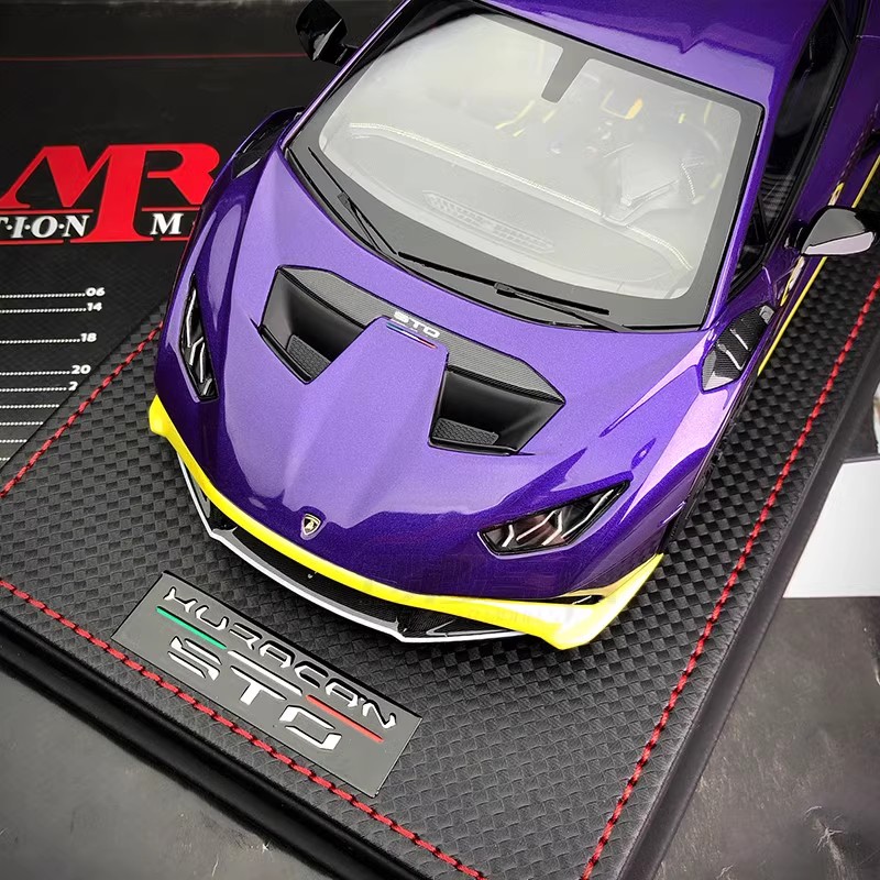 沙沙汽车模型 MR 1:18 兰博基尼 STO jue版超跑树脂收藏售完欣赏 - 图0